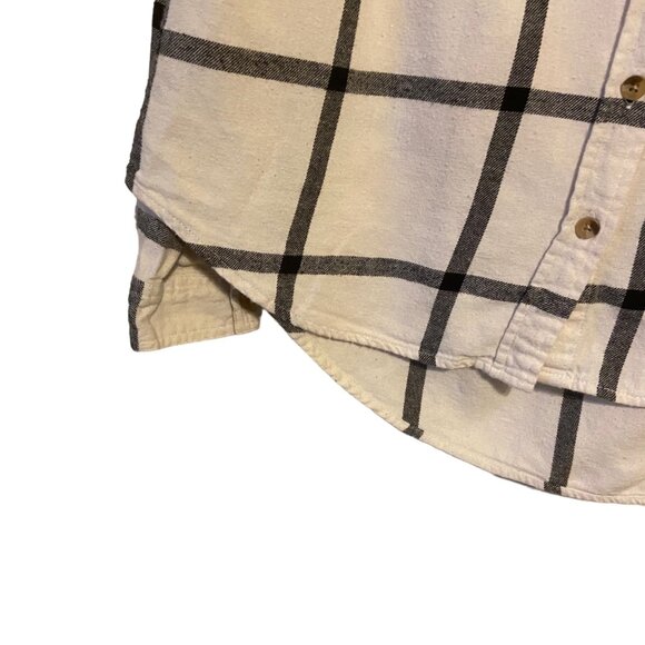 Canyon River Blues Women Top Shirt Button Down Western White Black Small *FLAWED - Picture 4 of 9